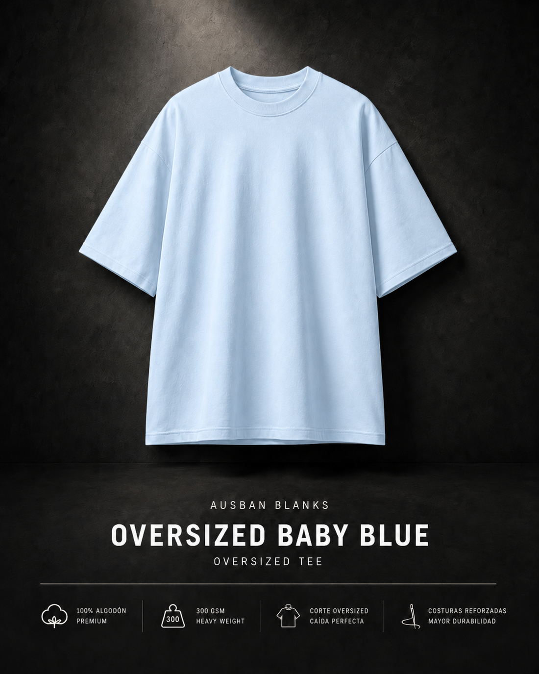 OVERSIZED BABY BLUE
