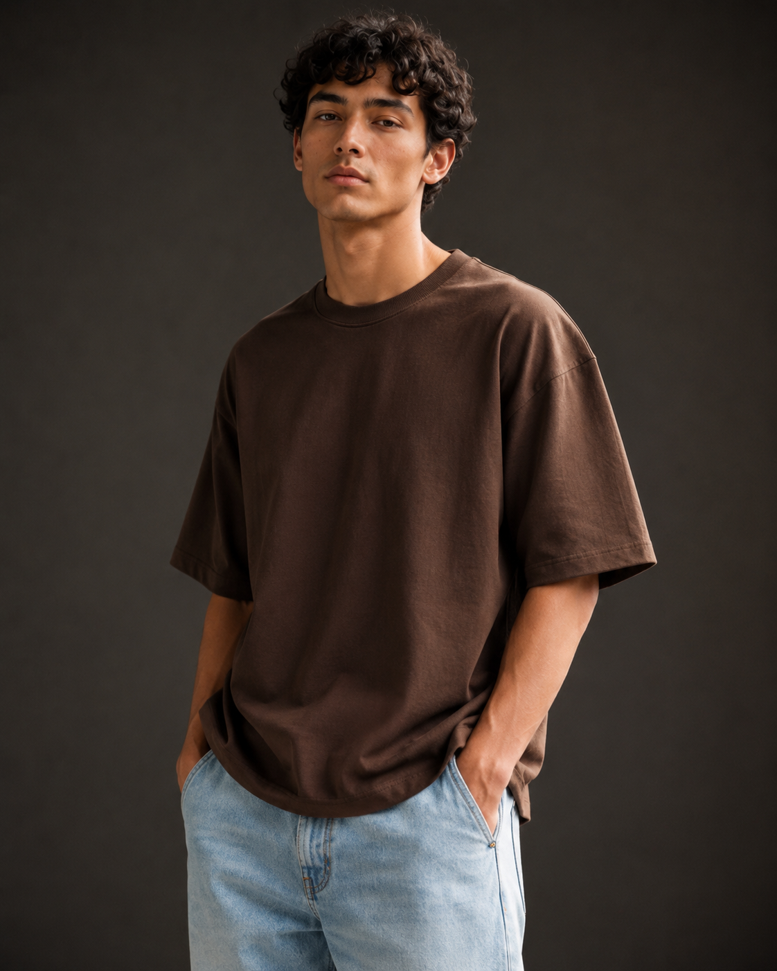 OVERSIZED BROWN