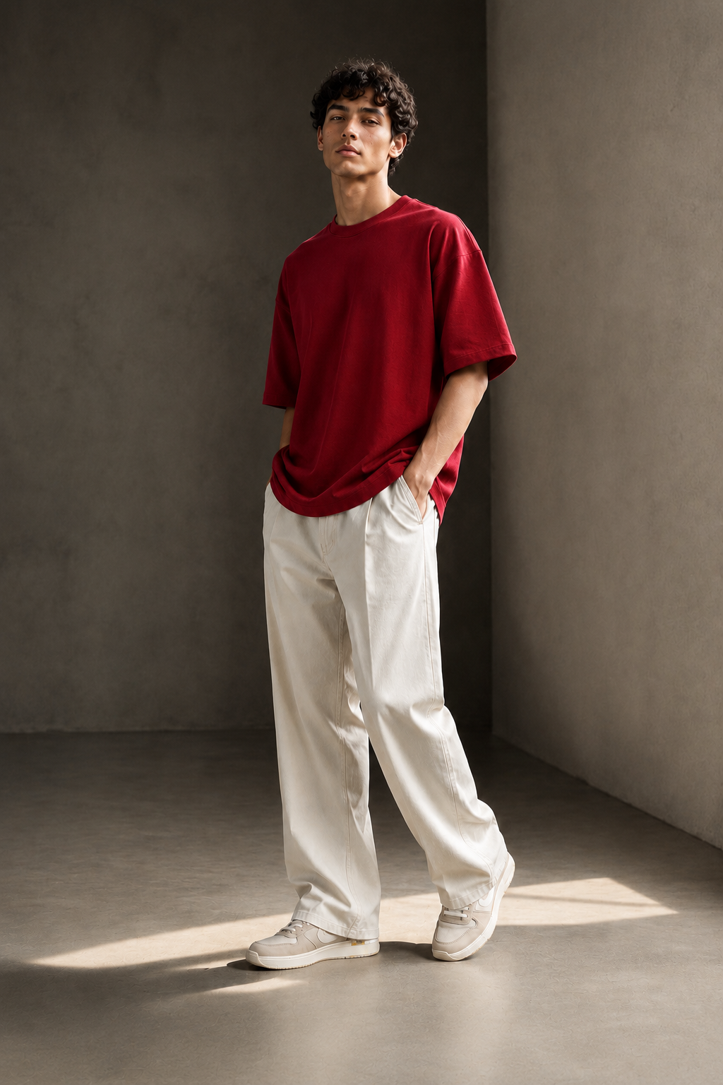 OVERSIZED RED