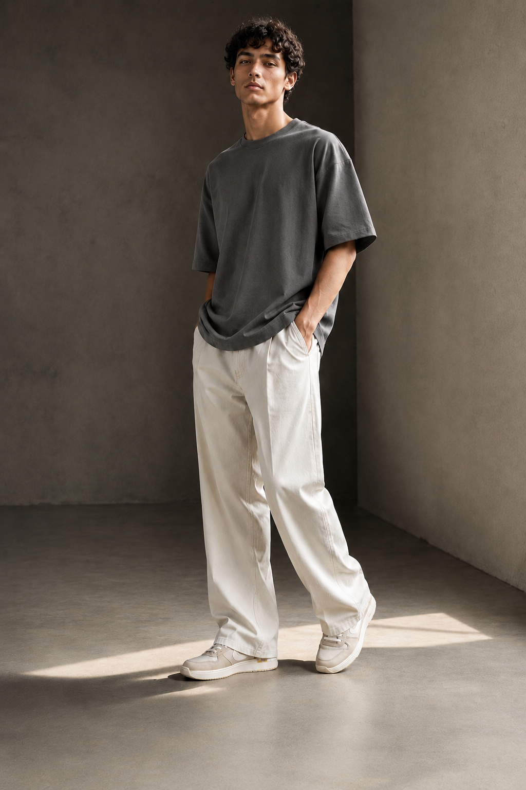 OVERSIZED DARK GRAY