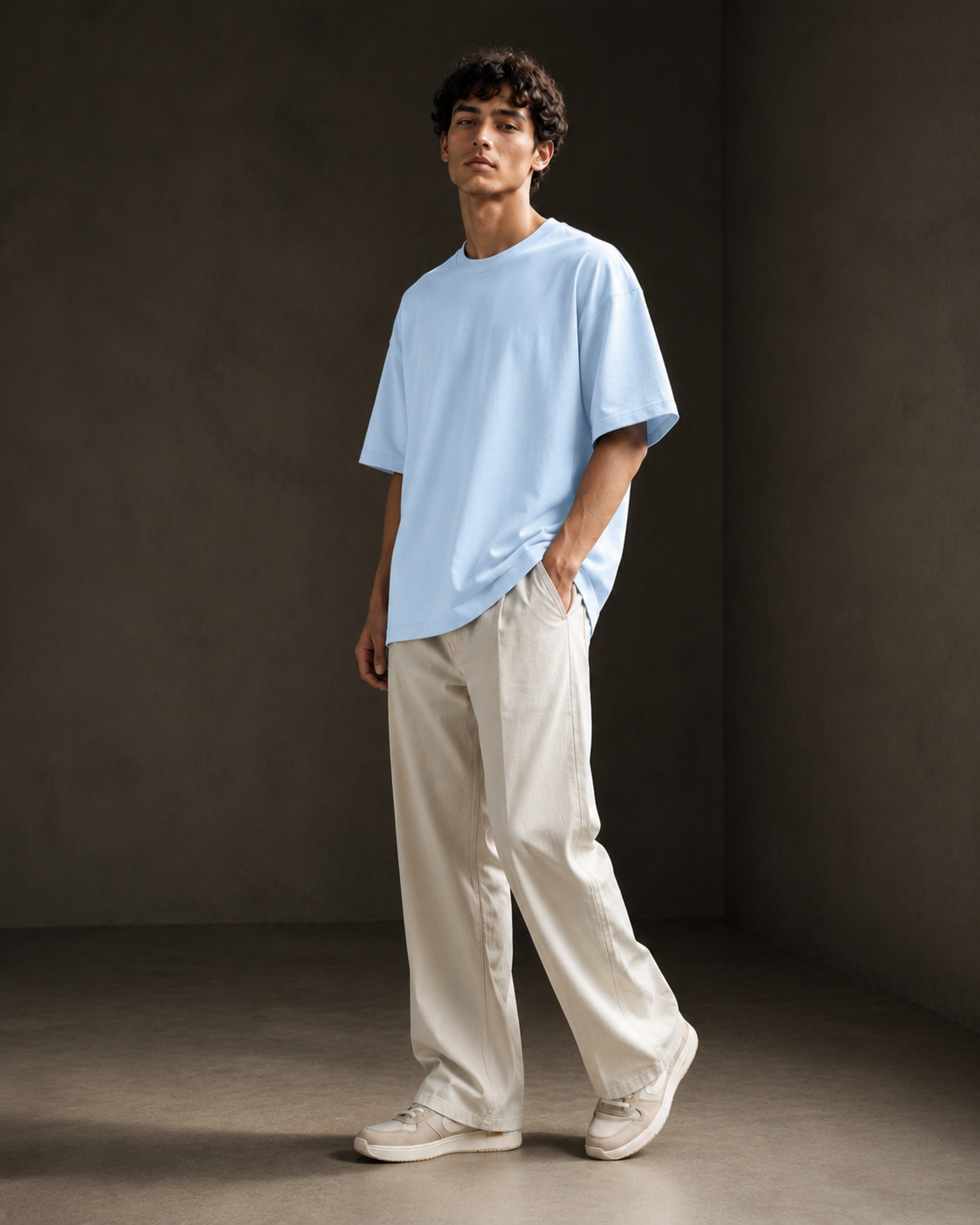 OVERSIZED BABY BLUE