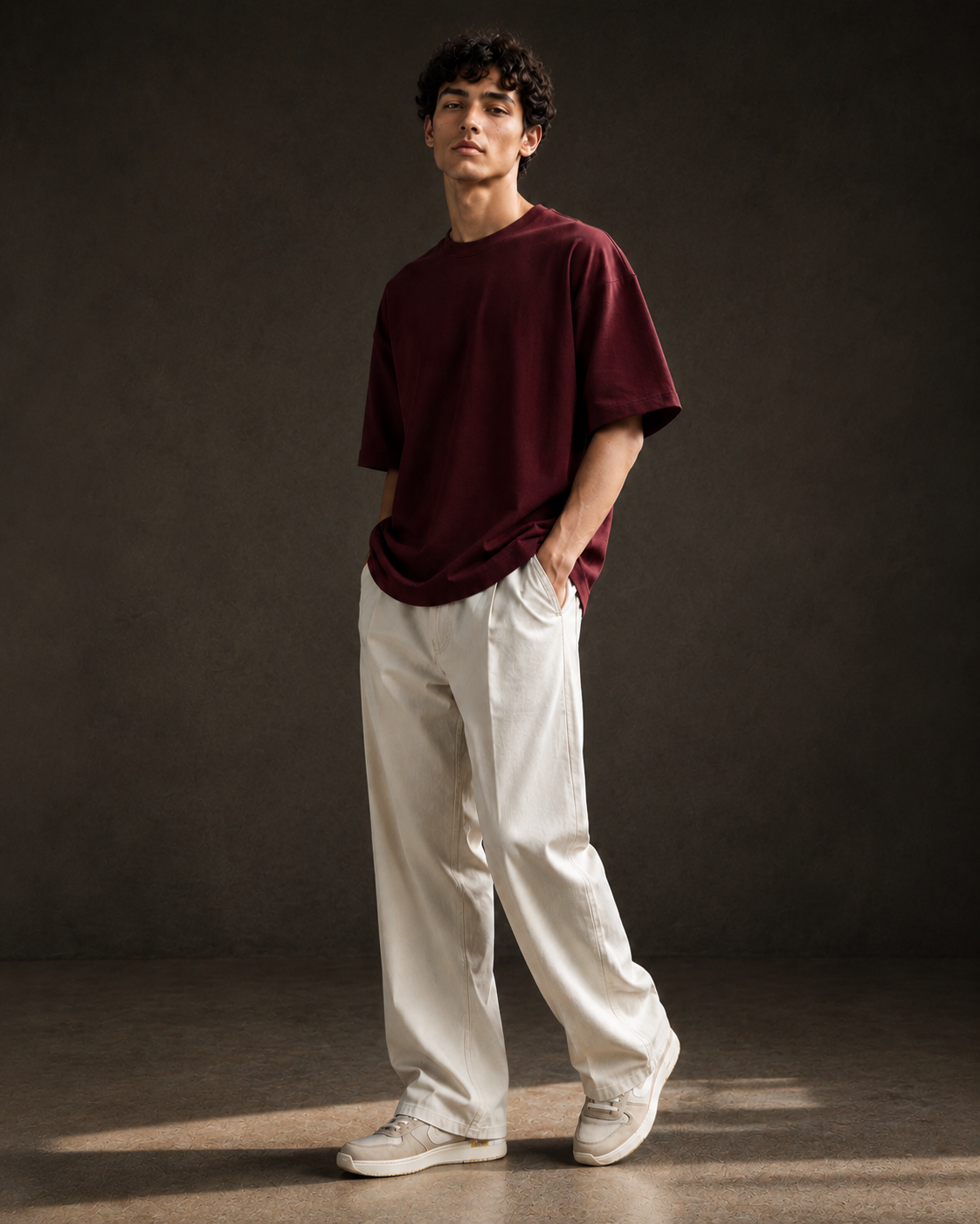 OVERSIZED BURGUNDY / WINE