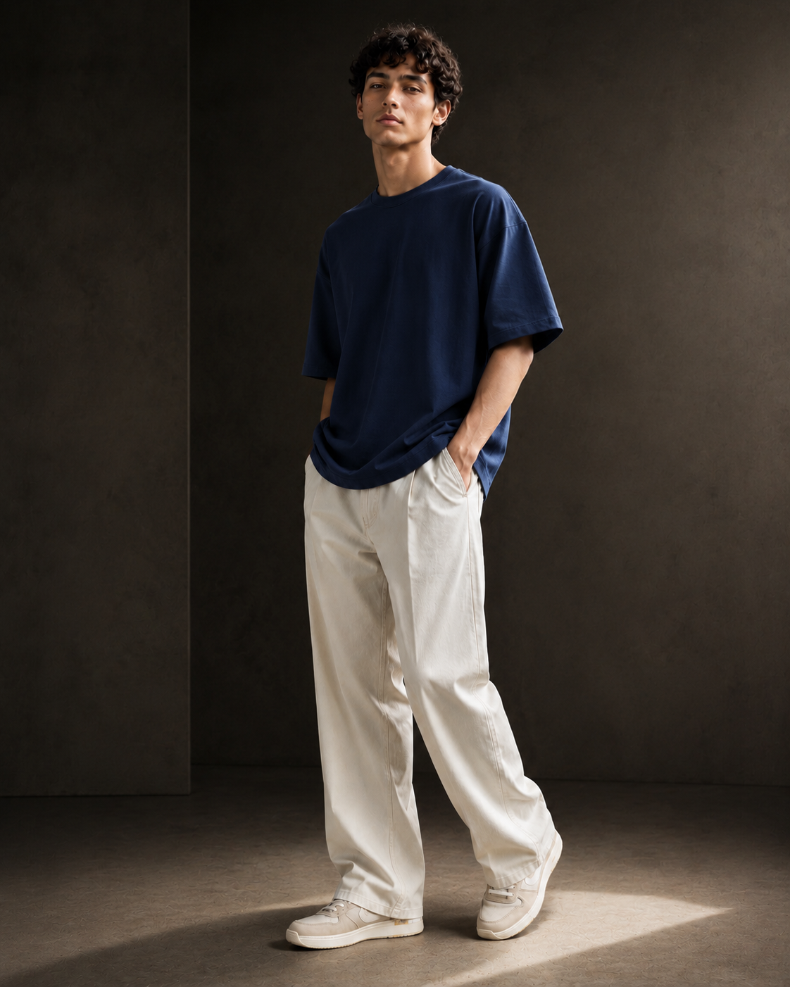 OVERSIZED NAVY BLUE