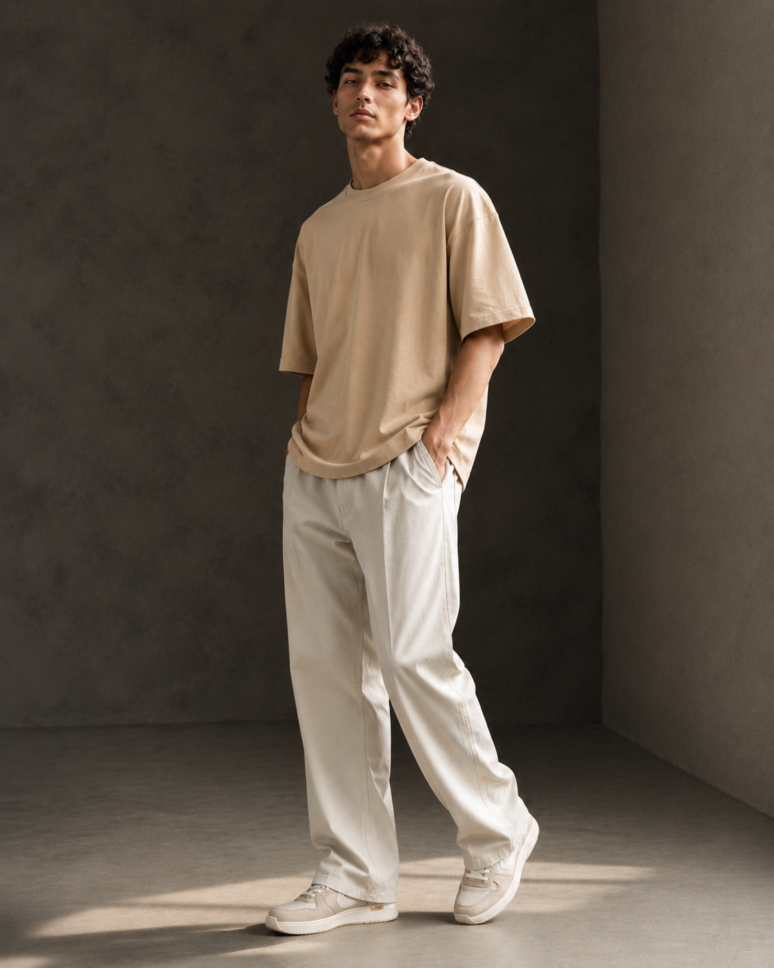 OVERSIZED BEIGE