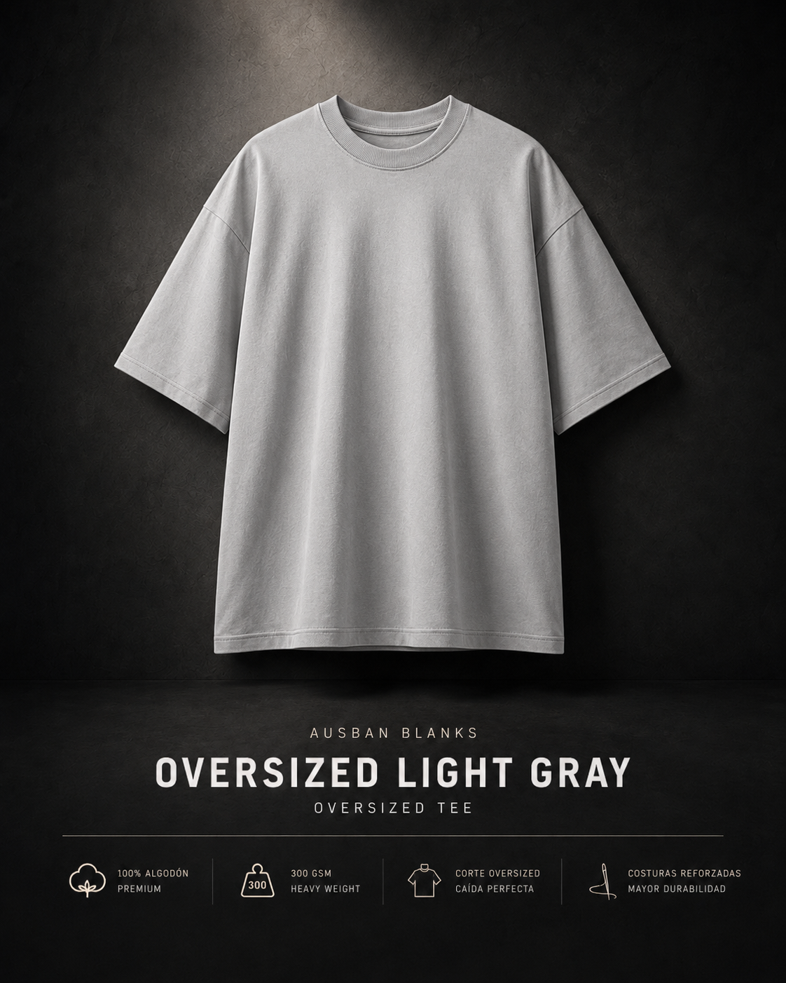 Oversized - 3 UNIDADES