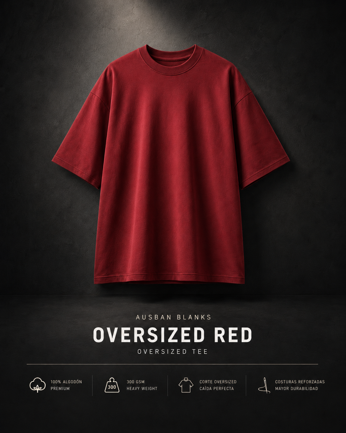 Oversized - 3 UNIDADES