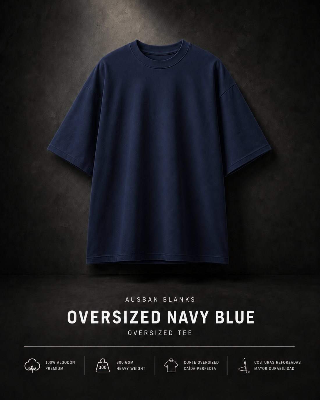 OVERSIZED NAVY BLUE