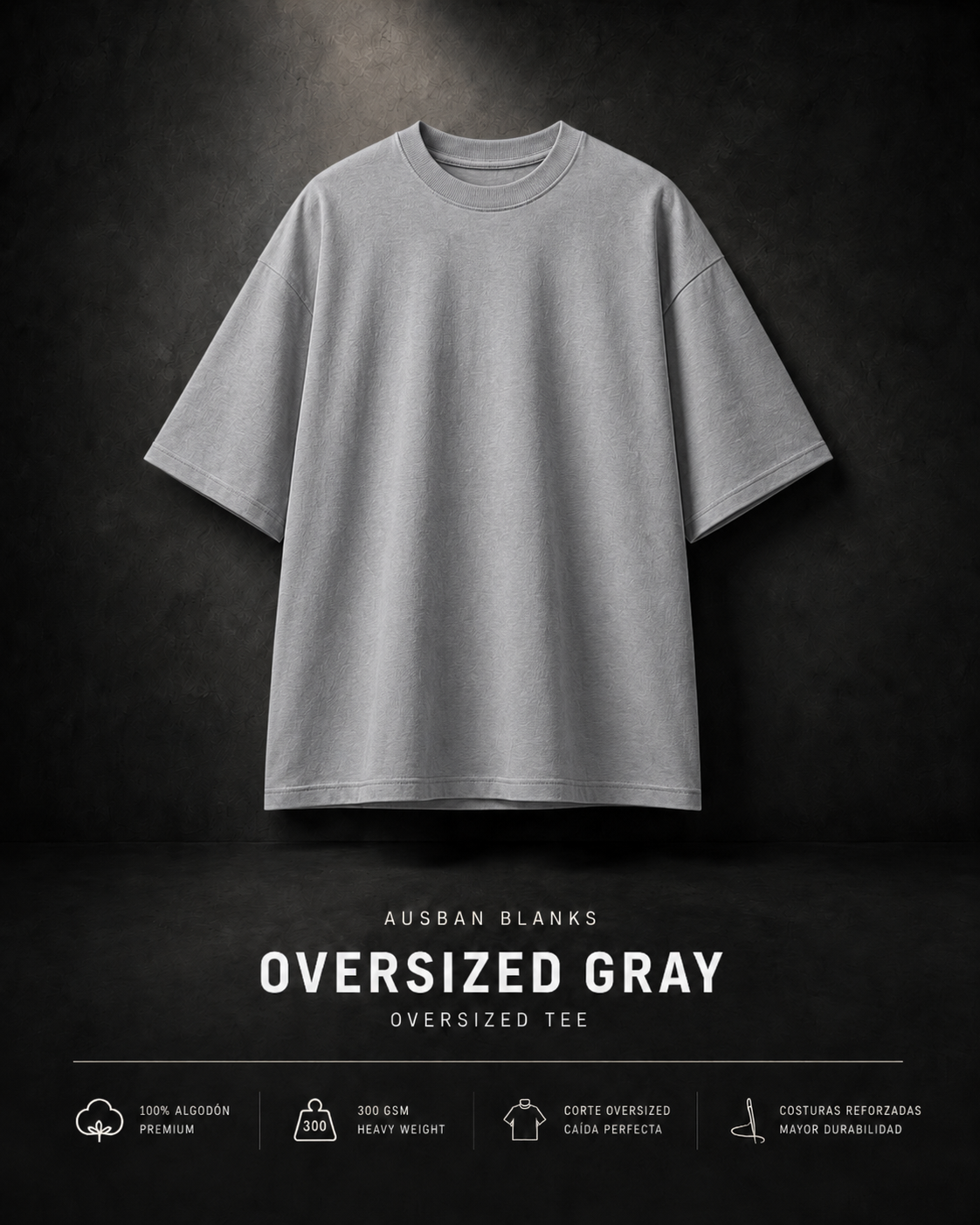 Oversized - 3 UNIDADES