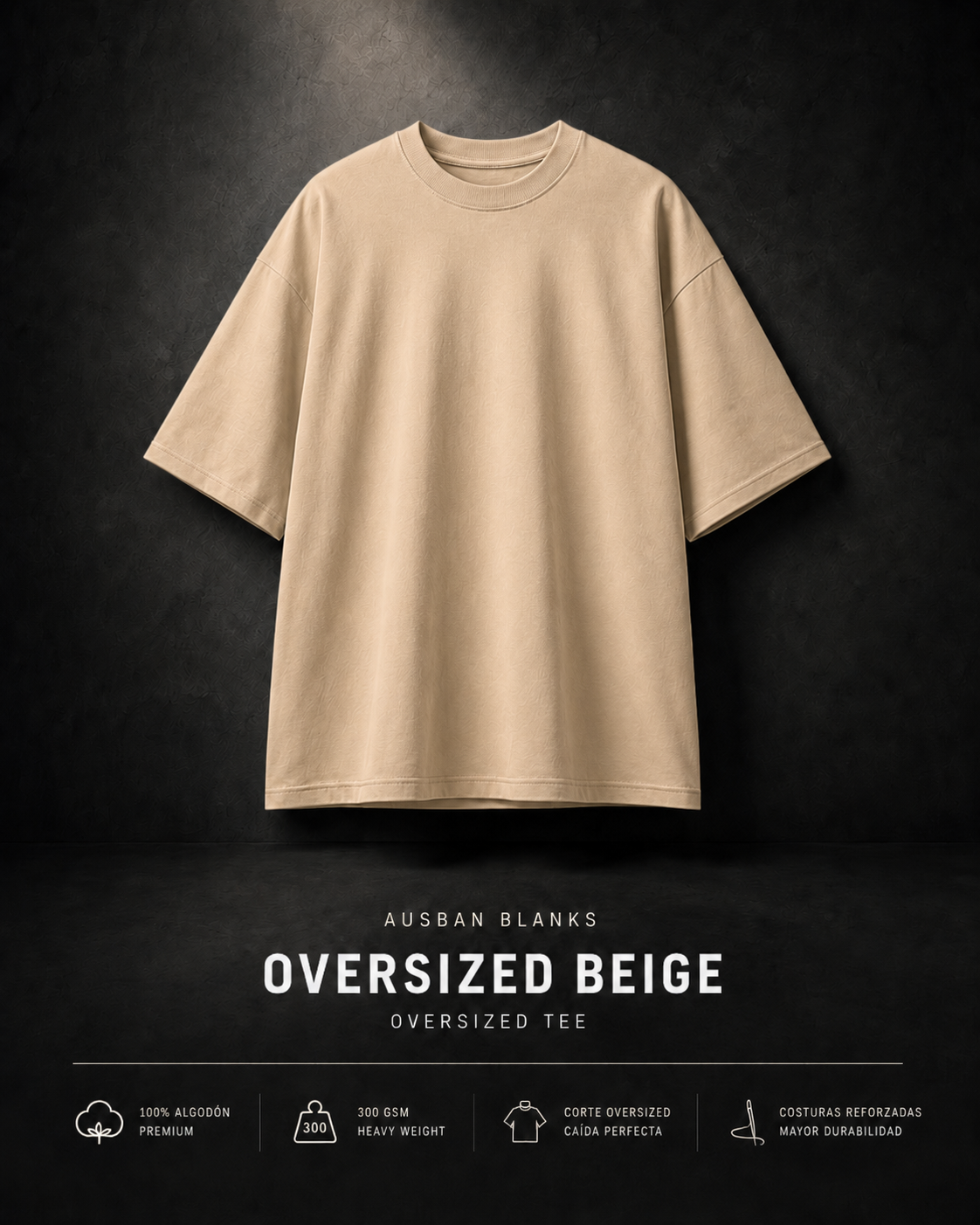 Oversized - 3 UNIDADES