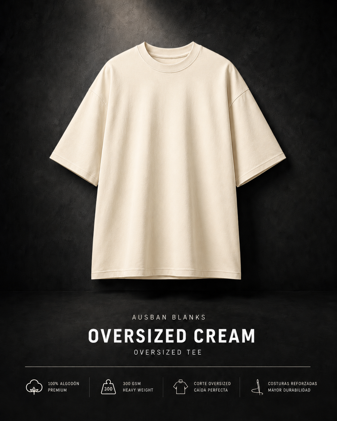 Oversized - 3 UNIDADES